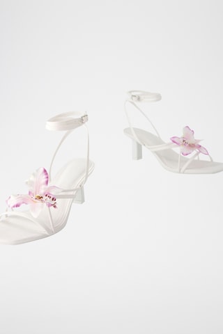 Sandales à talons - Blanc