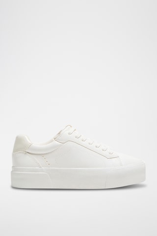 Baskets plateformes - Blanc