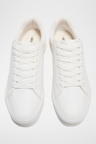 Baskets plateformes - Blanc