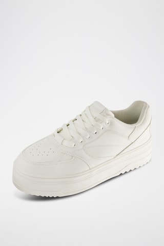 Baskets plateformes - Blanc