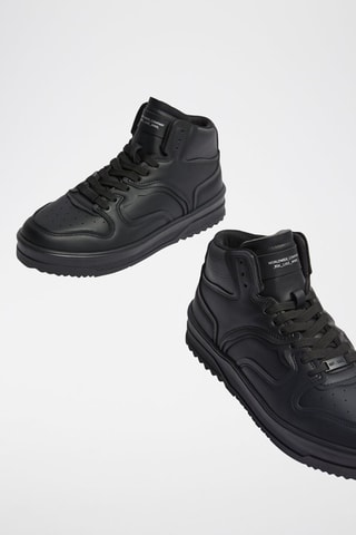 Baskets montantes - Noir
