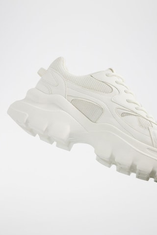 Baskets plateformes - Blanc