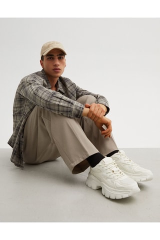 Baskets plateformes - Blanc