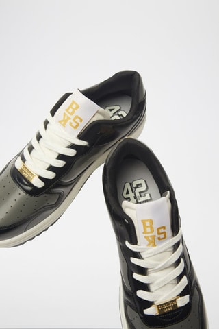 Baskets plateformes Noir et gris