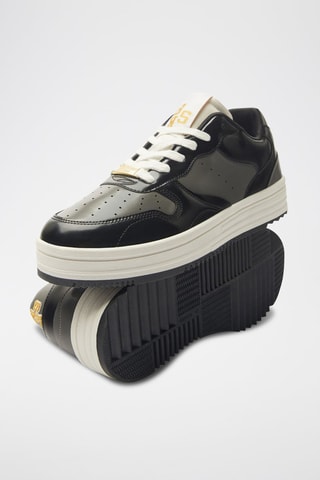 Baskets plateformes Noir et gris