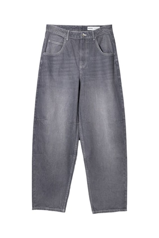 Jean ballon - Gris clair