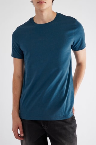 T-shirt regular - Bleu