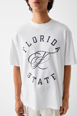 T-shirt oversize - Blanc