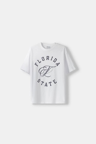 T-shirt oversize - Blanc