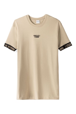 T-shirt slim - Beige