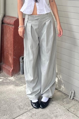 Pantalon - Gris clair