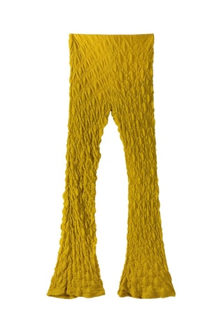 Pantalon flare - Jaune