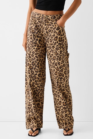 Pantalon cargo - Marron