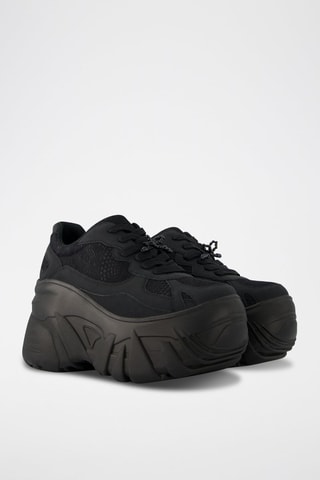 Tennis plateformes - Noir