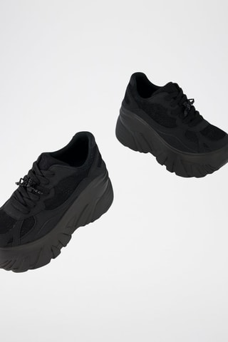 Tennis plateformes - Noir