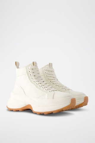 Tennis montantes - Blanc