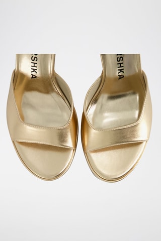 Sandales à talons - Doré