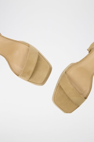 Sandales plateformes - Beige