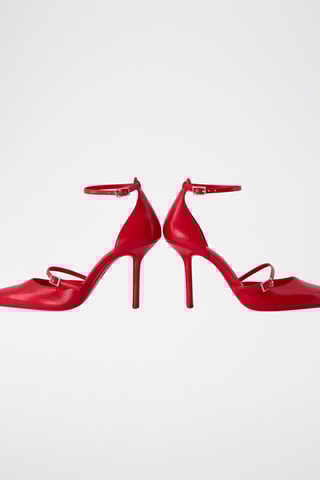 Escarpins vernis - Rouge