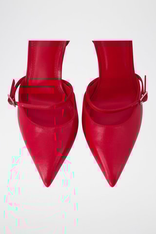 Escarpins vernis - Rouge