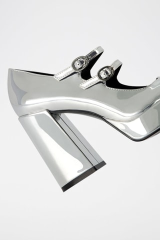 Babies à talons - Argenté