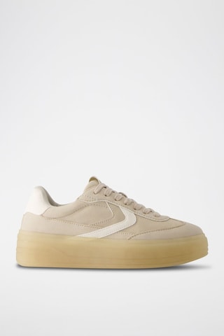 Baskets plateformes - Beige