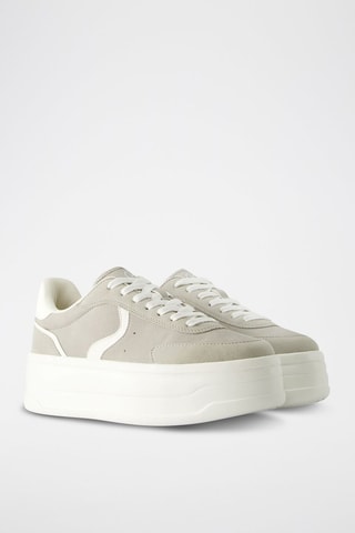 Baskets plateformes - Gris