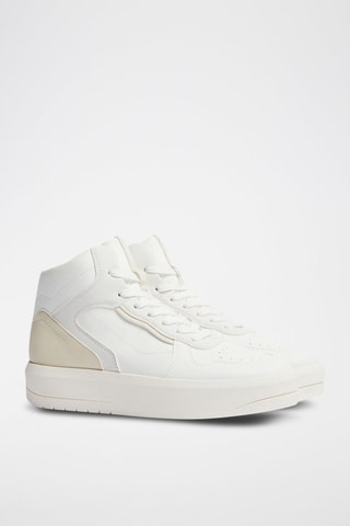 Baskets montantes Blanc