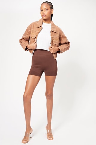 Panty taille haute - Marron