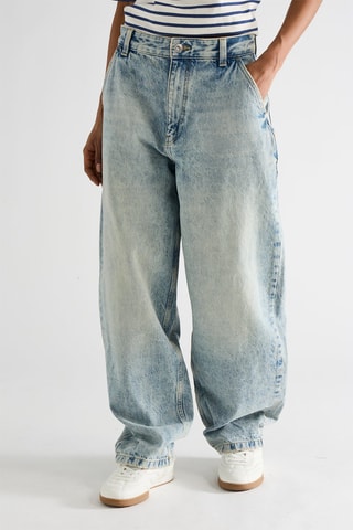 Jean wide legs - Ciel délavé