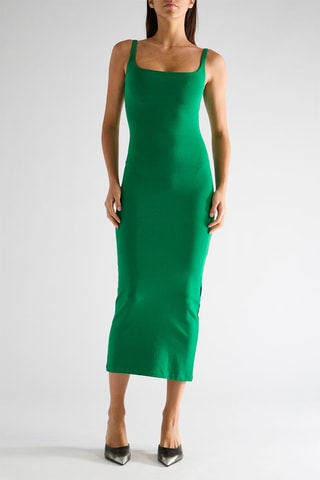 Robe fourreau sans manches - Vert