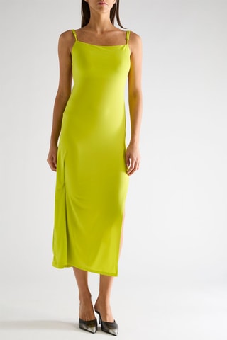 Robe longue sans manches - Jaune