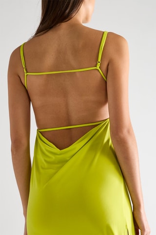 Robe longue sans manches - Jaune