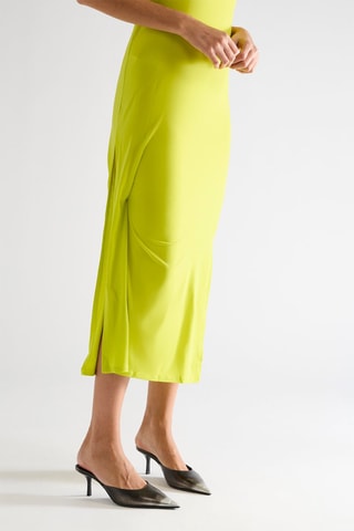 Robe longue sans manches - Jaune