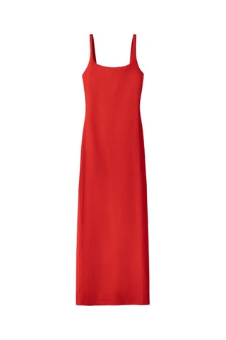 Robe midi - Rouge
