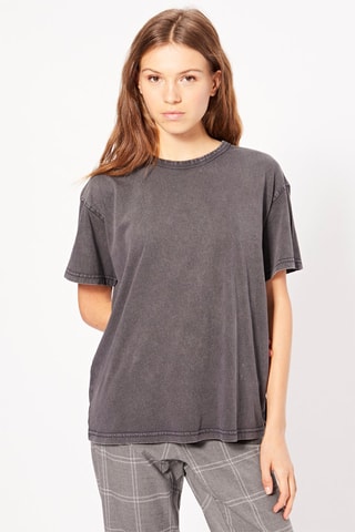 T-shirt oversize - Gris foncé chiné