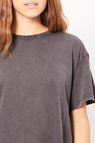 T-shirt oversize - Gris foncé chiné