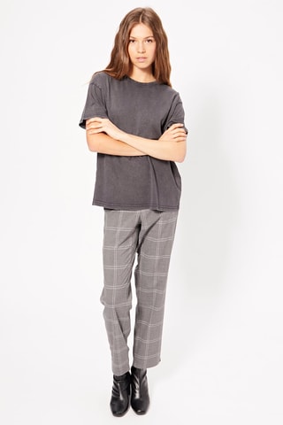 T-shirt oversize - Gris foncé chiné