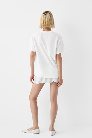 T-shirt oversize Pretty Little Liars - Blanc