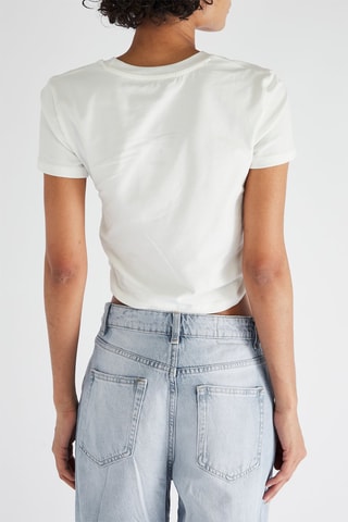 T-shirt cropped - Blanc