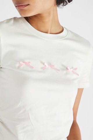T-shirt cropped - Blanc