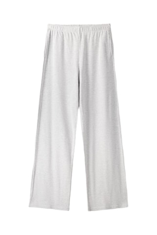 Pantalon - Gris clair chiné