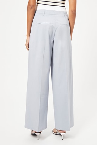 Pantalon wide legs - Bleu