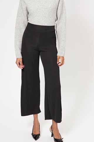 Pantalon fluide 7/8 - Noir