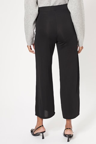 Pantalon fluide 7/8 - Noir