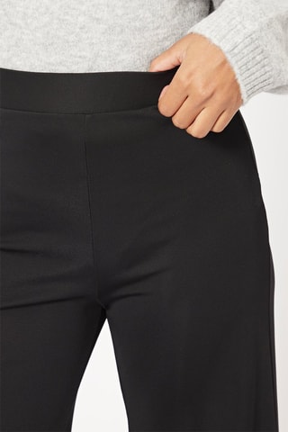 Pantalon fluide 7/8 - Noir