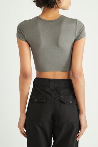 Crop top - Gris