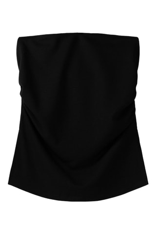 Top bustier - Noir