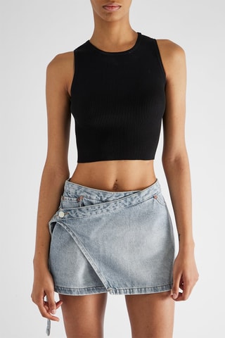 Crop top - Noir