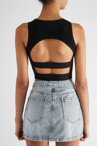Crop top - Noir